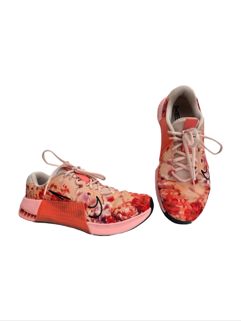 Nike Metcon 9 AMP NBY Women's Size 9.5 Coral Magic Gym Training Shoes HJ6210-600 - Picture 11 of 16
